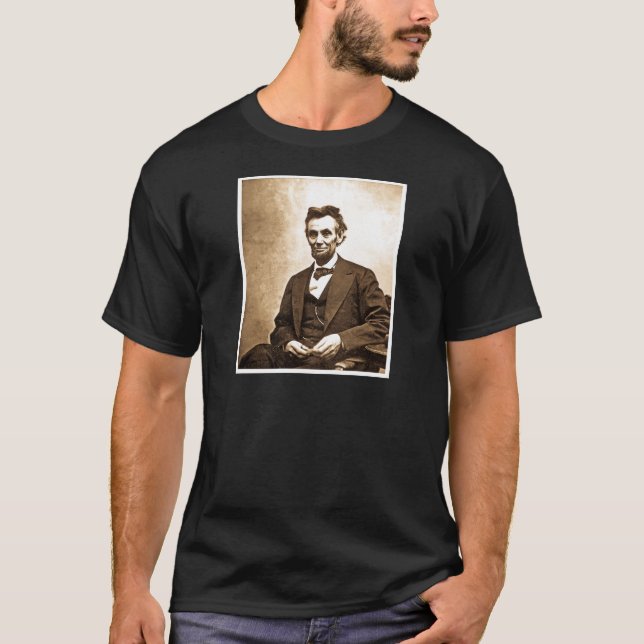 Den underbara emancipatoren - Abe Lincoln (1865) Tee Shirt (Framsida)