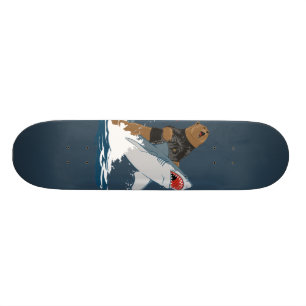 Den underbara flykten - björnhajkavalleri skateboard bräda 21,5 cm