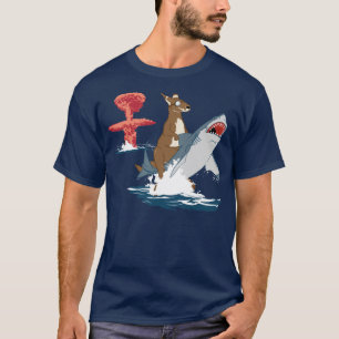 Den underbara flykten - känguruhajkavalleri tee