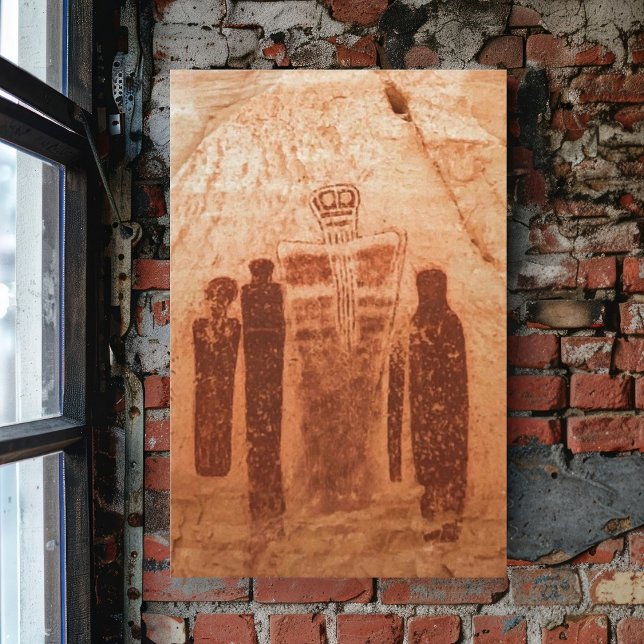 Den Underbara Gallery Horseshoe Canyon Utah Canvastryck (Skapare uppladdad)