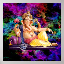 Den Underbara Ganesh Ganapati-Poster