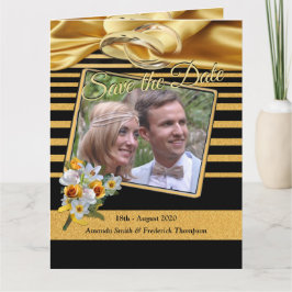 Den Underbara Gatsby-inspirationen Spara datumet Kort