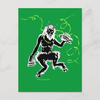 Den Underbara Gud Pan Vykort