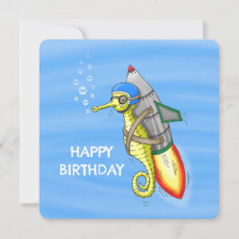 Den underbara Gulten Rocket Seahorse