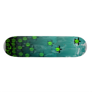 Den underbara Honu flykten Old School Skateboard Bräda 18 Cm