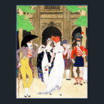 Den underbara i Royalet Palace Poster<br><div class="desc">Underbart i Royalet Palace (det ursprungliga Royalet La Merveilleuse au Palais). Mode illustrerar detta i en högupplöst resolution av George Barbier.</div>