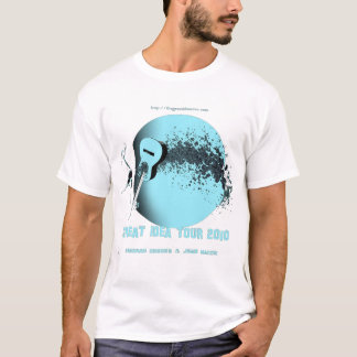 Den underbara idén turnerar aquajordklotet t-shirt
