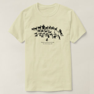 Den underbara jaktPetroglyphpanelen Tee Shirt