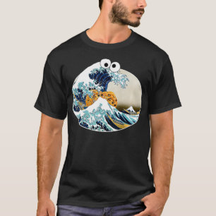 Den Underbara kokaineating-vågen av Kanagawa Goog T Shirt