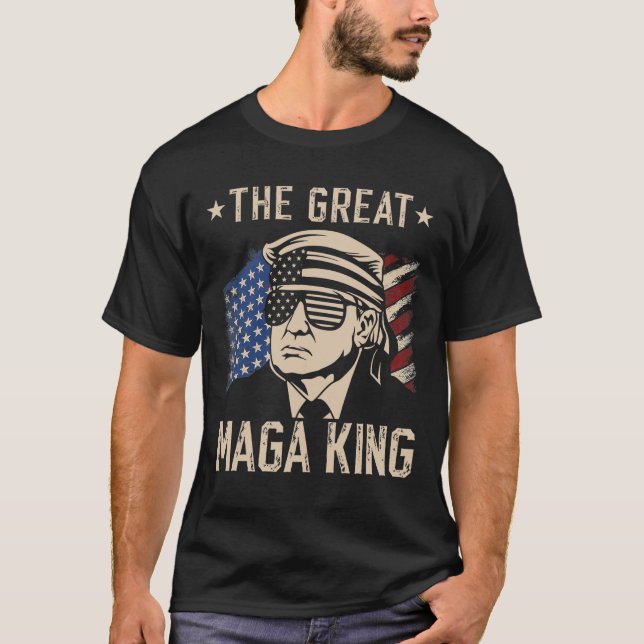Den Underbara Maga Kung-trumpen Ultra Maga och Pro T Shirt (Framsida)
