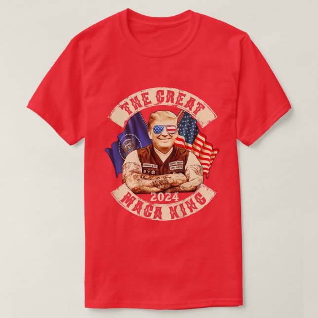 Den Underbara Maga Kung: Ultra Magas återvändande T Shirt (Design framsida)