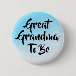 Den underbara mormodern som är baby shower, knapp