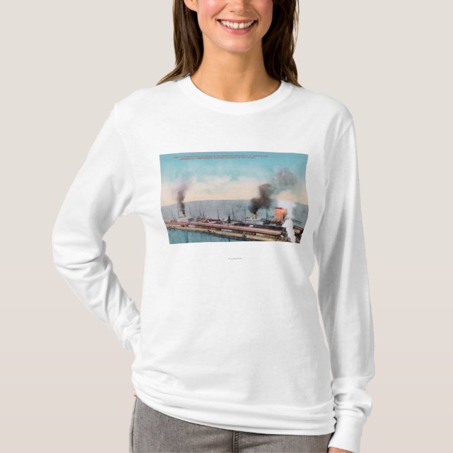 Den underbara nordliga skeppsdockan beskådar, SS Tee (Framsida)