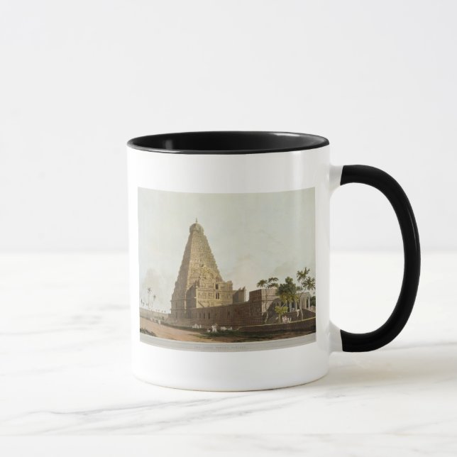 Den underbara pagodaen, Tanjore, pläterar XXIV Mugg (Höger)