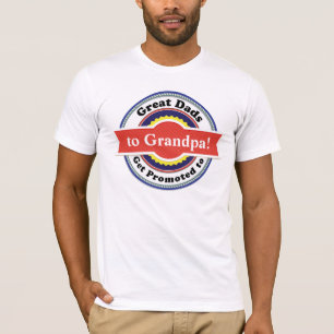 Den underbara pappor får främjad till tee shirt