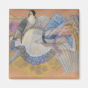 Den underbara Peregrine falkmagneten Magnet