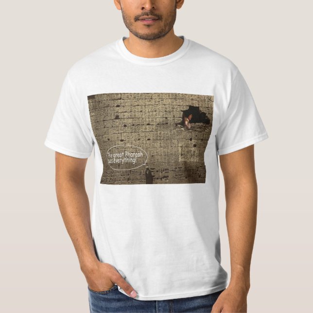 Den underbara pharaohen t shirt (Framsida)