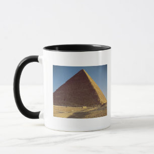 Den underbara pyramiden av Khufu det gammala Mugg