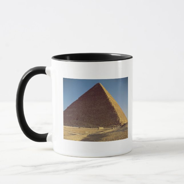 Den underbara pyramiden av Khufu det gammala Mugg (Vänster)