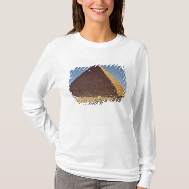 Den underbara pyramiden av Khufu det gammala T-shirt (Framsida)