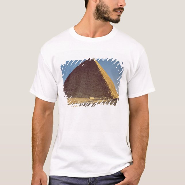 Den underbara pyramiden av Khufu det gammala T Shirt (Framsida)