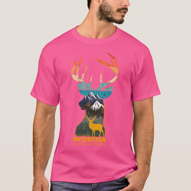 Den Underbara, rökiga bergskonstruktionen T Shirt (Framsida)