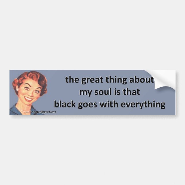den underbara saken om min soul… bildekal (Framsidan)