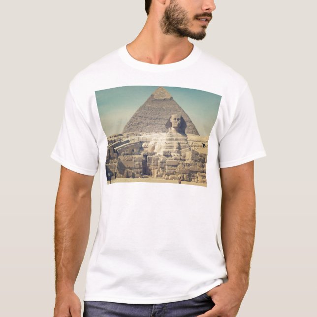 Den underbara sphinxen av Giza Tee (Framsida)