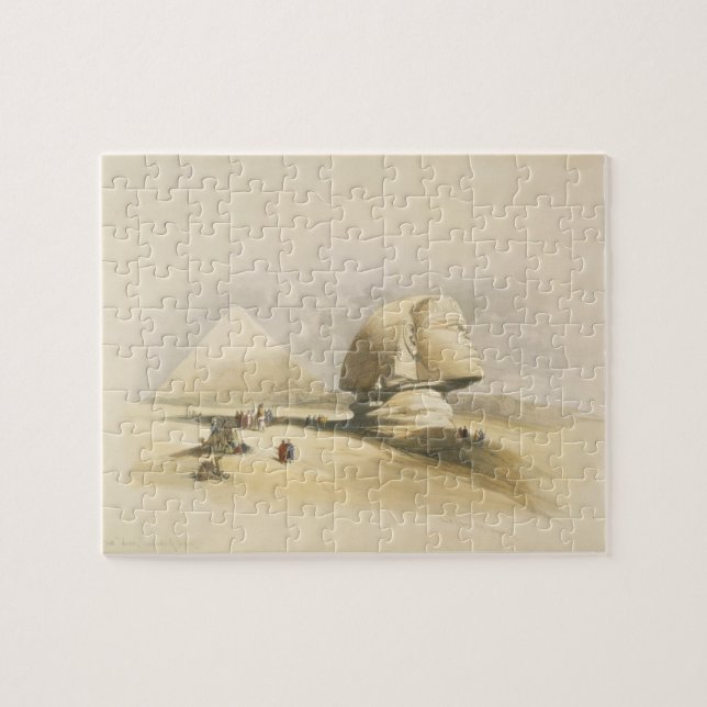 Den underbara sphinxen och pyramiderna av Giza, Pussel (Horisontell)