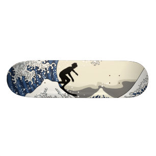 Den underbara surfaren av Kanagawa Skateboard Bräda 19,5 Cm