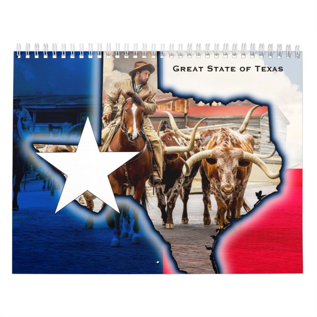 Den Underbara tidningen Texas Calendar Kalender (Omslag)