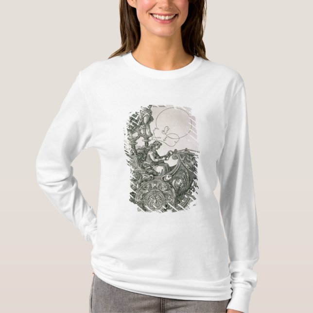 Den underbara Triumphal Chariot'en T Shirt (Framsida)
