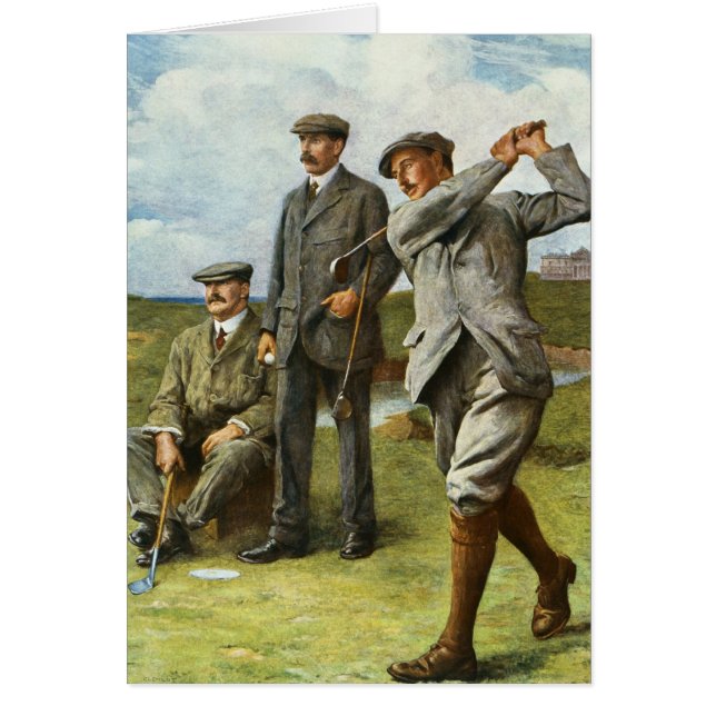 Den underbara triumviraten hälsningskort (Framsidan)