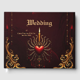 Den underbara vackra konsten av gotisk elegans.  gästböcker