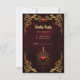 Den underbara vackra konsten av gotisk elegans. Ro OSA Kort