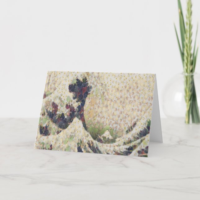 Den Underbara vågen av honeydew Melon Fine Art Spo Kort (Framsida)