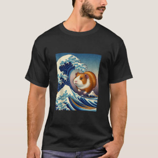 Den Underbara vågen av japanska djur från Guineas  T Shirt