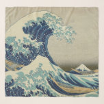 Den Underbara vågen av Kanagawa (神 奈 川 沖 浪 裏) Sjal<br><div class="desc">Den Underbara vågen av Kanagawa (神 奈 川 浪 裏) är ett träblocksavtryck av den japanske konstnären Katsushika Hokusai (葛 budauktion). Besök min butik om du vill ha mer intressant design och fler valmöjligheter för färg => zazzle.com/iwheels</div>