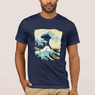 Den Underbara vågen av Kanagawa (神 奈 川 沖 T Shirt