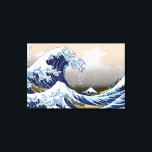 Den Underbara vågen av Kanagawa Canvastryck<br><div class="desc">Underbar Wave off Kanagawa (Kanagawa Oki Nami Ura) av Katsushika Hokusai,  1830-1833.</div>