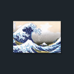 Den Underbara vågen av Kanagawa Canvastryck<br><div class="desc">Underbar Wave off Kanagawa (Kanagawa Oki Nami Ura) av Katsushika Hokusai, 1830-1833.</div>