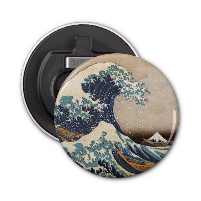 Den Underbara vågen av Kanagawa Flasköppnare (Framsidan)