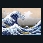 Den Underbara vågen av Kanagawa Fototryck<br><div class="desc">Underbar Wave off Kanagawa (Kanagawa Oki Nami Ura) av Katsushika Hokusai, 1830-1833.</div>