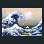 Den Underbara vågen av Kanagawa Fototryck<br><div class="desc">Underbar Wave off Kanagawa (Kanagawa Oki Nami Ura) av Katsushika Hokusai, 1830-1833.</div>