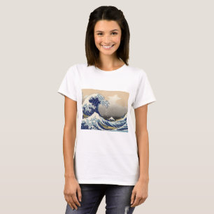 Den Underbara vågen av Kanagawa Hokusai T Shirt