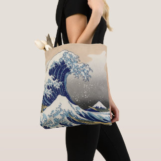 Den Underbara vågen av Kanagawa Hokusai Tygkasse