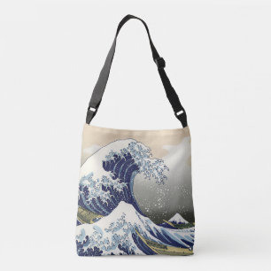 Den Underbara vågen av Kanagawa Katsushika Hokusai Axelväska