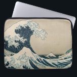 Den Underbara vågen av Kanagawa Laptop Fodral<br><div class="desc">Kanagawas Underbara våg,  från serien "36 vyer av Mt. Fuji" | av Katsushika Hokusai | Art Location: Private Collection | Japanska artister | Uppsamlingsnummer: XIR158277</div>