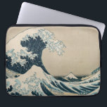 Den Underbara vågen av Kanagawa Laptop Fodral<br><div class="desc">Kanagawas Underbara våg,  från serien "36 vyer av Mt. Fuji" | av Katsushika Hokusai | Art Location: Private Collection | Japanska artister | Uppsamlingsnummer: XIR158277</div>
