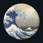 Den Underbara vågen av Kanagawa Magnet<br><div class="desc">Av Katsushika Hokusai</div>